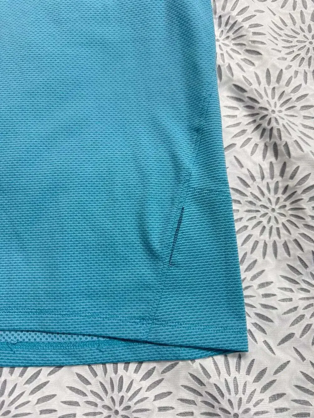 Nike Men's M Dri-FIT Stride Running Short Sleeve T-Shirt Turquoise Blue